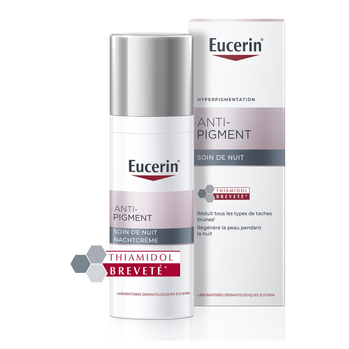 Anti-Pigment - Crème de Nuit Régénératrice Anti-Tâches - Tous Types de Peaux 50 ml