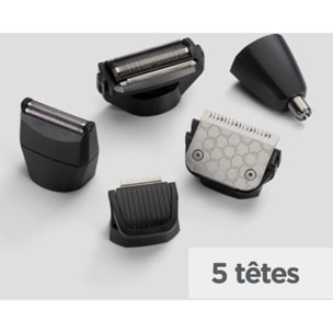 Tondeuse multi usages BABYLISS 12 en 1 MT987E Graphite Precision