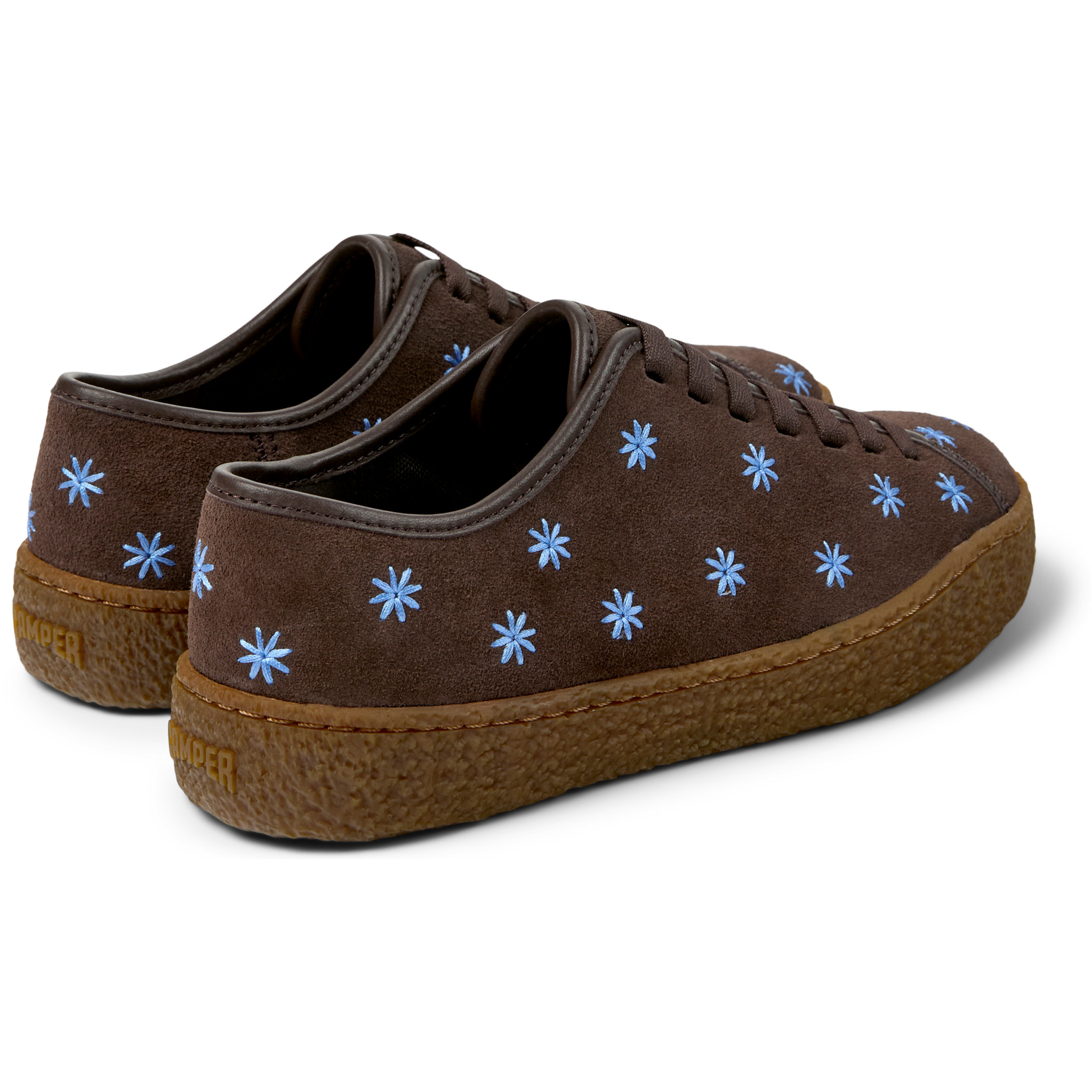 Sneakers - CAMPER Peu Terreno - Marrone - Pelle scamosciata