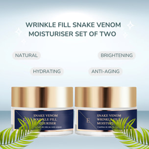 Conjunto gemelo de veneno de serpiente