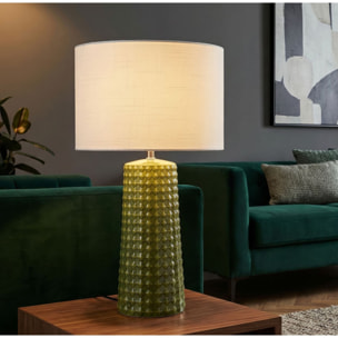 LAMPADA DA TAVOLO GLISS VERDE CM Ø 30X52