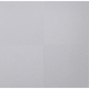 White & White Tovaglia antimacchia_DAMA_140x240 effetto cotone Bianco