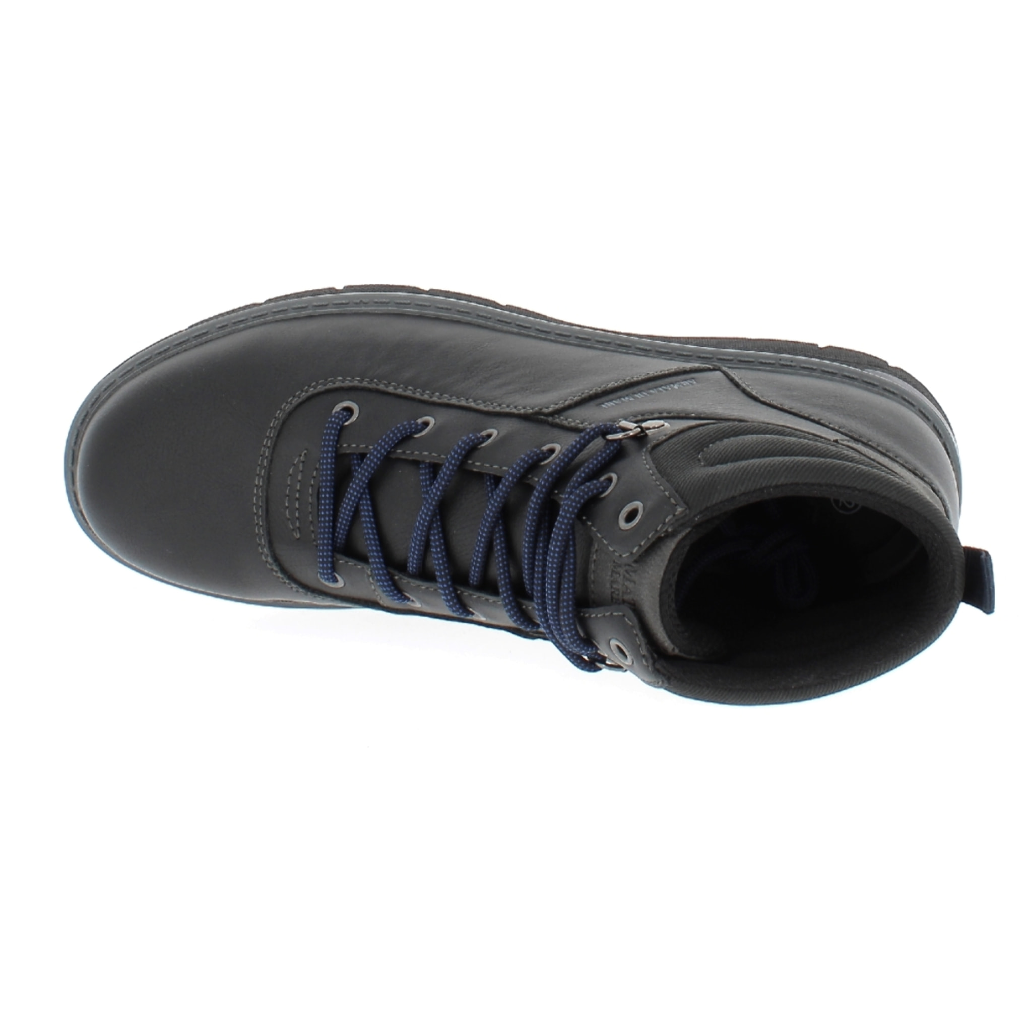 Armata di Mare Scarpe Polacco Uomo Stivaletti Casual con Soletta Rimovibile in Memory Foam AMU W24M614 Black