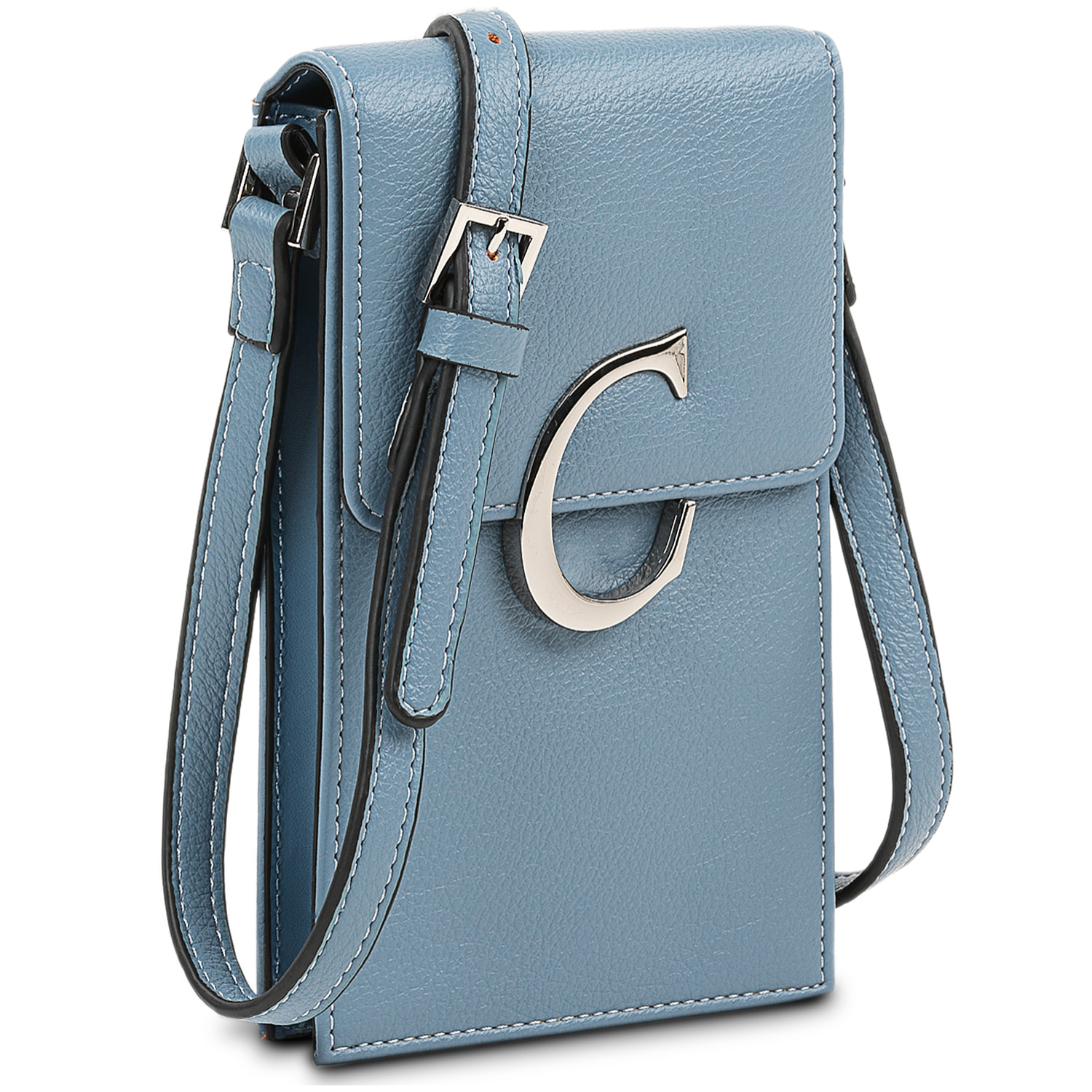 Minibolso Para Móvil Cimarron Albany Azul Tejano