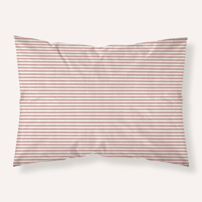 Taie d'oreiller en jacquard Jávea mediana Bordeaux