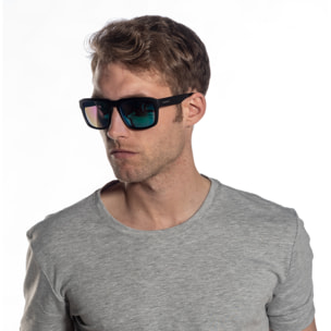 Gafas de sol OCEAN BIDART - Negro mate / Revo verde
