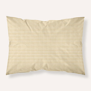 Taie d'oreiller en jacquard Jávea mediana Amber Gold