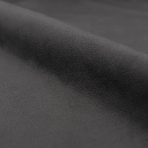 Fauteuil en velours gris - Gatsby