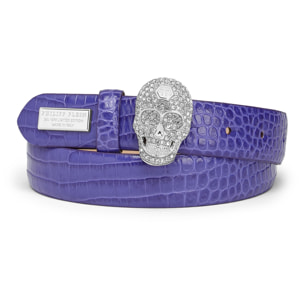 PHILIPP PLEIN Belt Skull crystal
