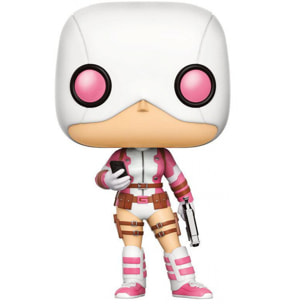 Marvel Funko POP Vinile Figura Gwenpool Mascherata con Pistola 9 cm