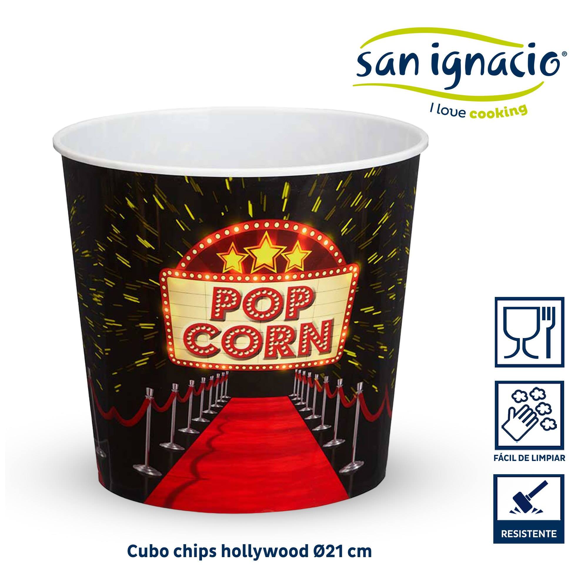 Cubo palomitas hollywood xl colección leknes