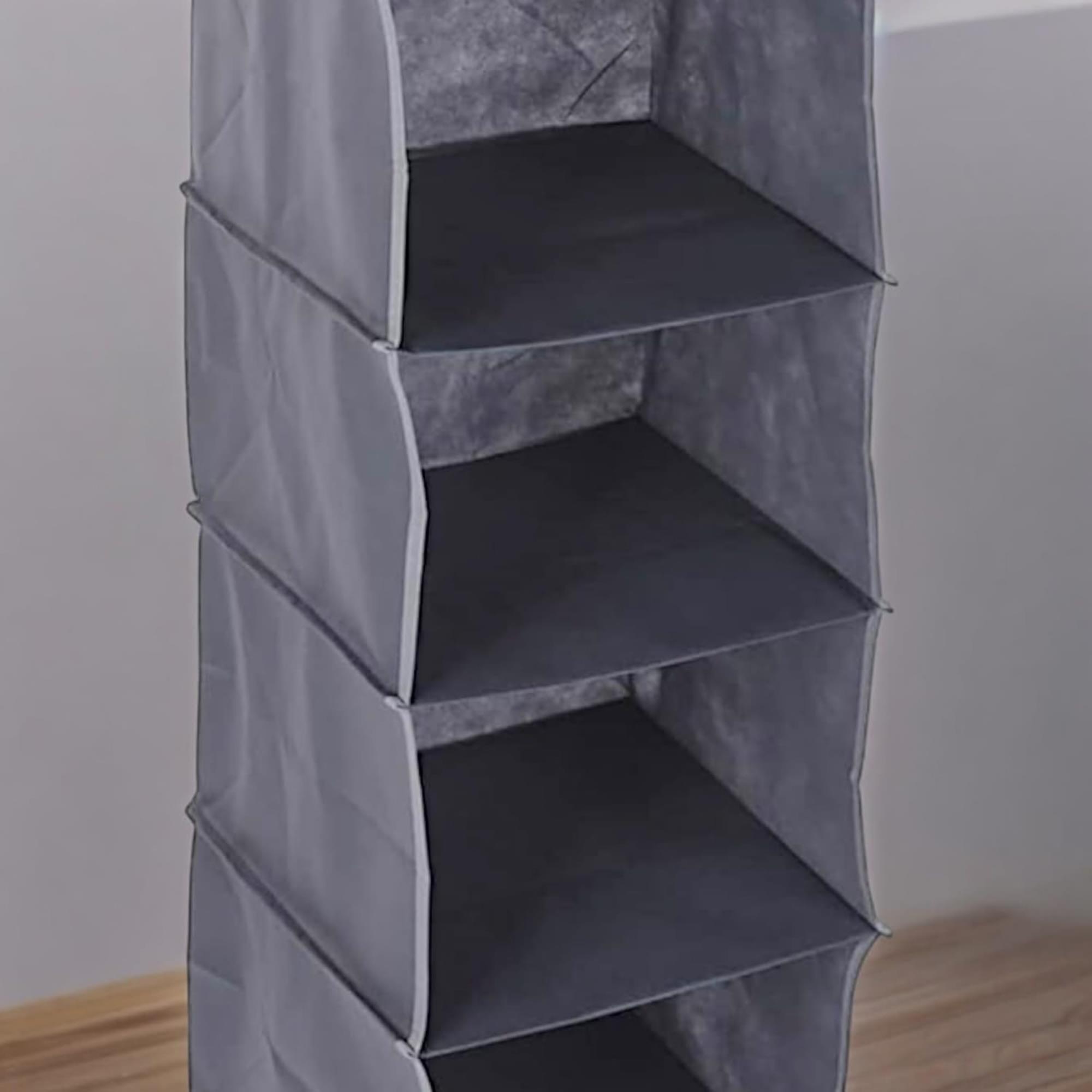 Well home organizador colgante para jerseys con 6 estantes y diseño moderno