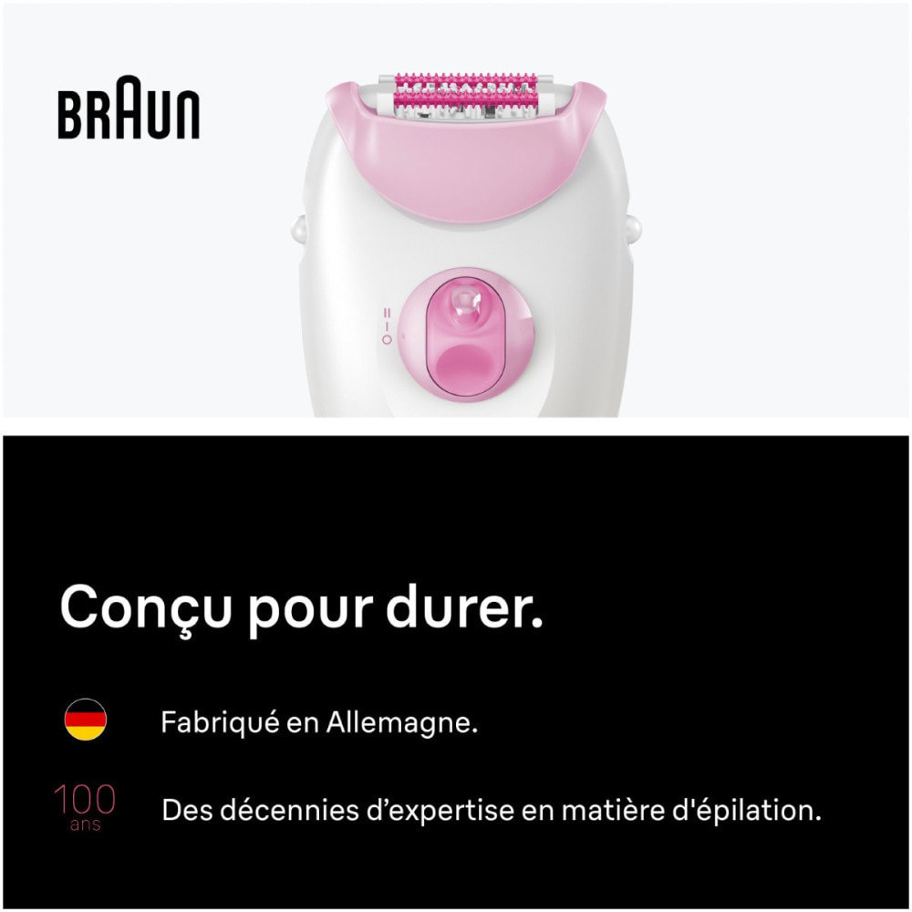 Braun Silk·épil 3 - 3-031 - Rose