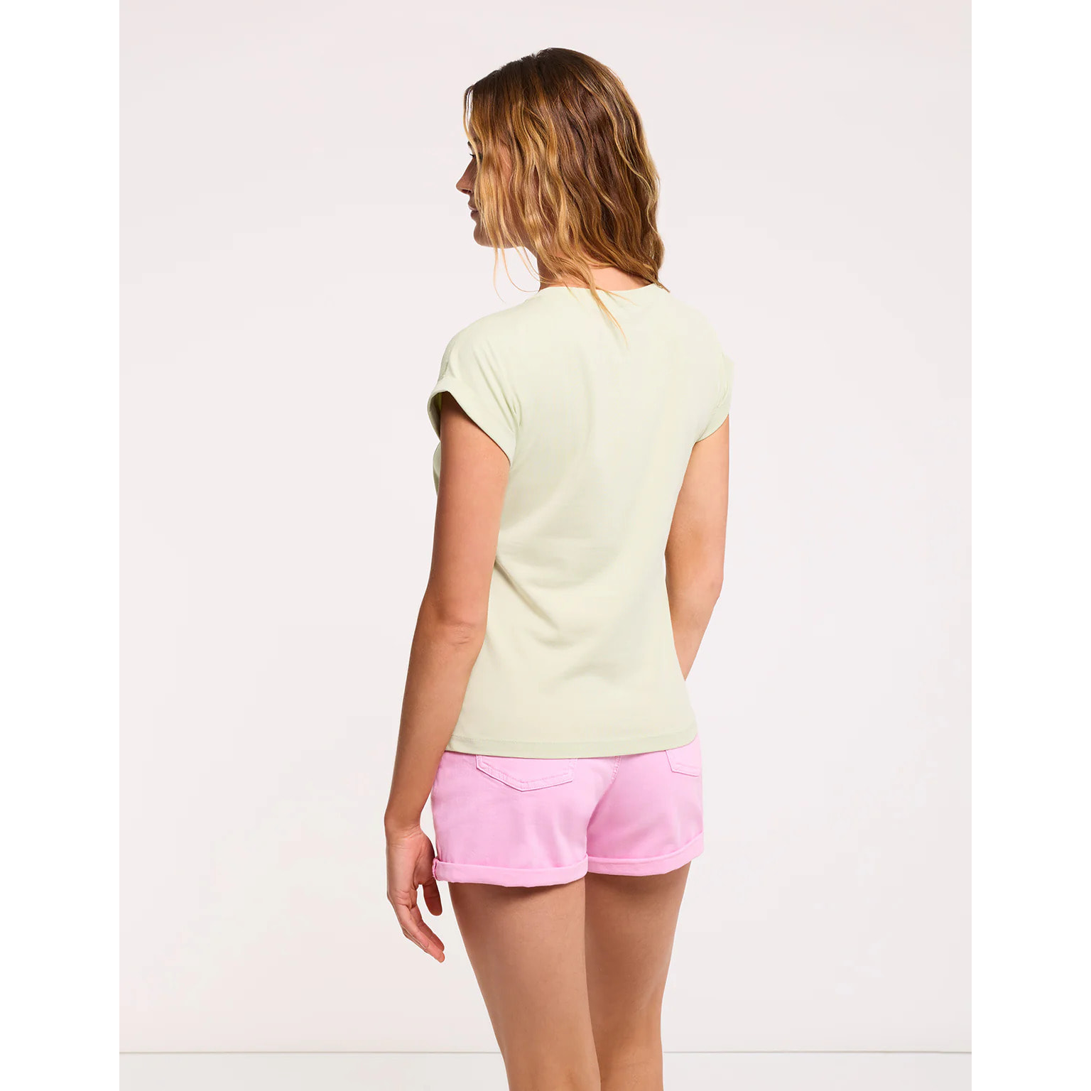 Camiseta Manga Corta Verde - Lamila