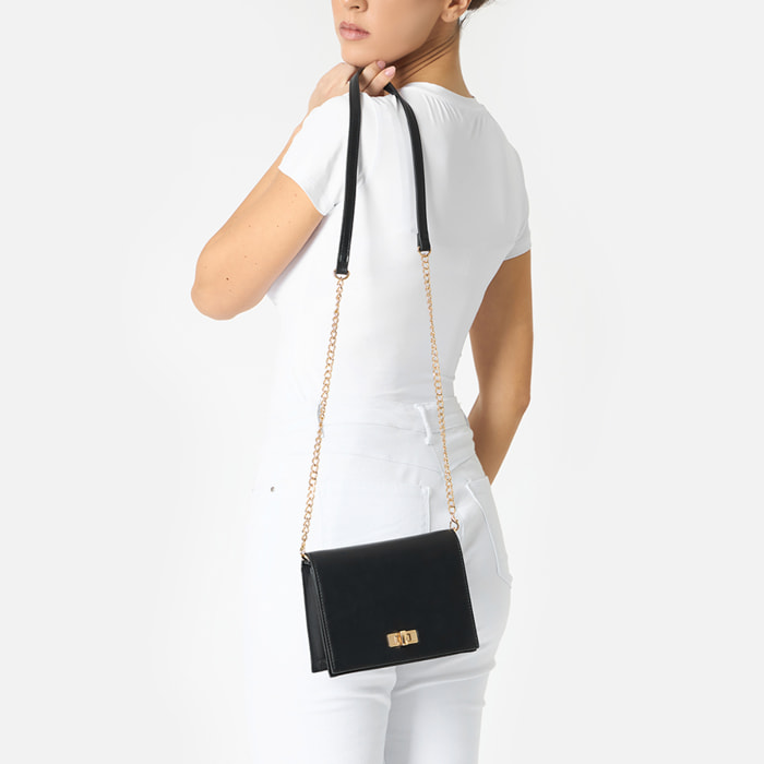 Mini bag donna nera