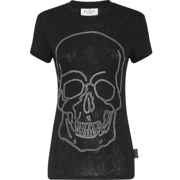 PHILIPP PLEIN Camiseta Cuello Redondo SKULL