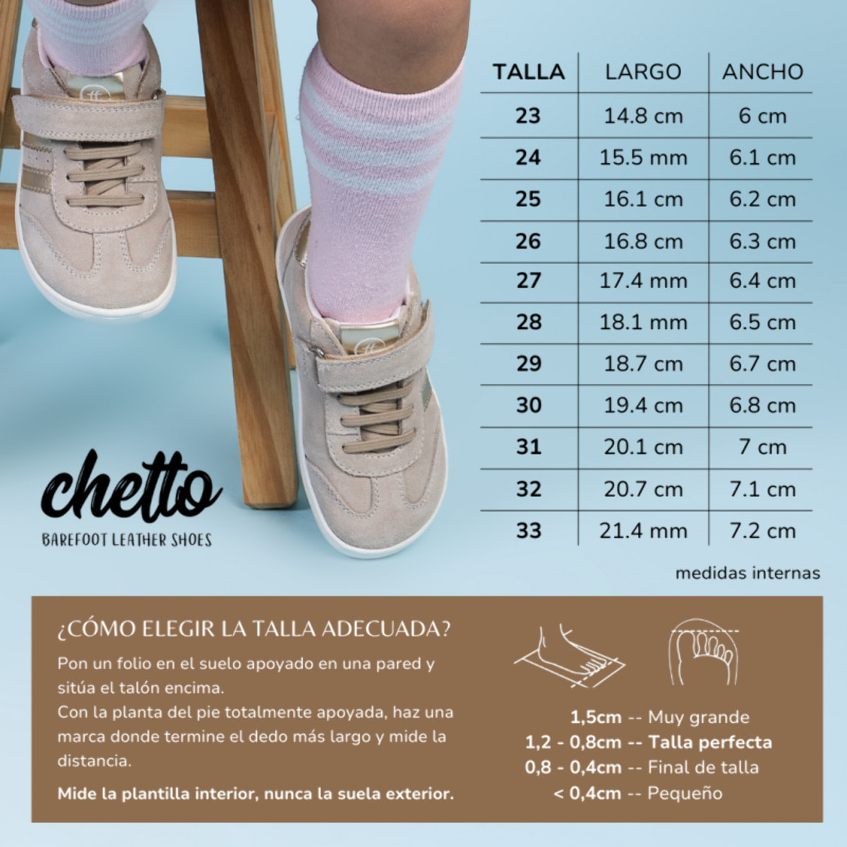 SANDALIA CERRADA BAREFOOT BEIGE – SUAVIDAD TOTAL