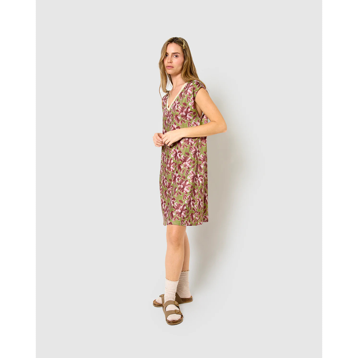 Vestido corto soft meladi verde