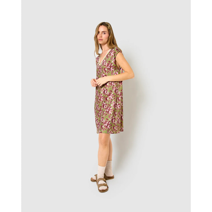 Vestido corto soft meladi verde