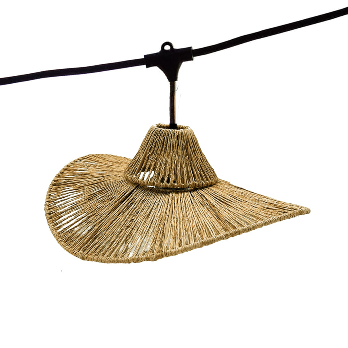 Guirlande connectable WAVY 7xE27 6M