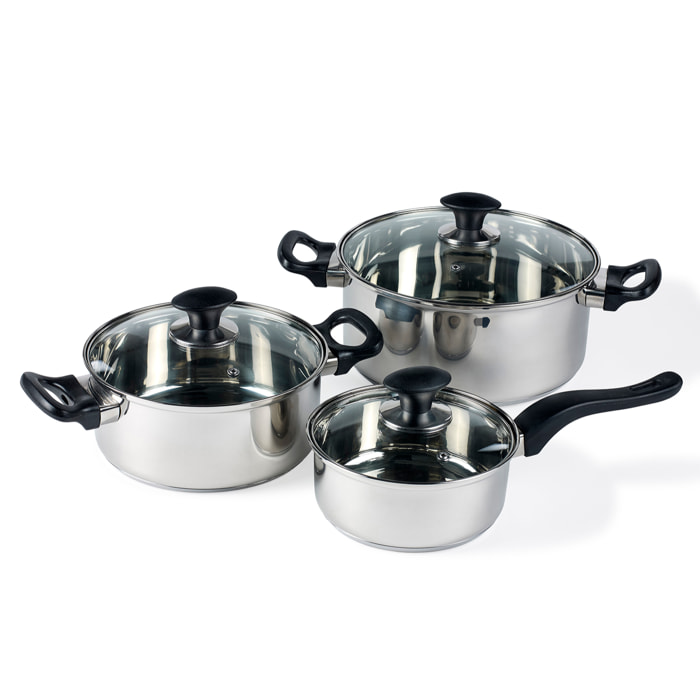 Batterie de casseroles 6 parts