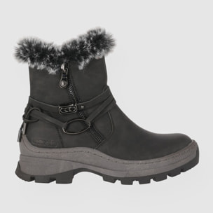 Botines - Negro - Tacón: Bajo