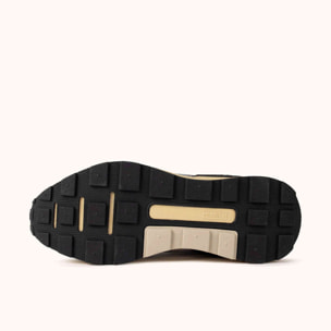 Sneakers Plateadas con Suela de Plataforma MUNICH HI-MAX 01