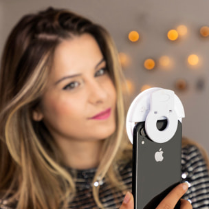 Ring Light Ricaricabile per Selfie Instahoop InnovaGoods