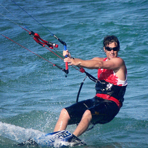 Gafas de deportes acuáticos OCEAN CUMBUCO - Negro mate / Ahumada