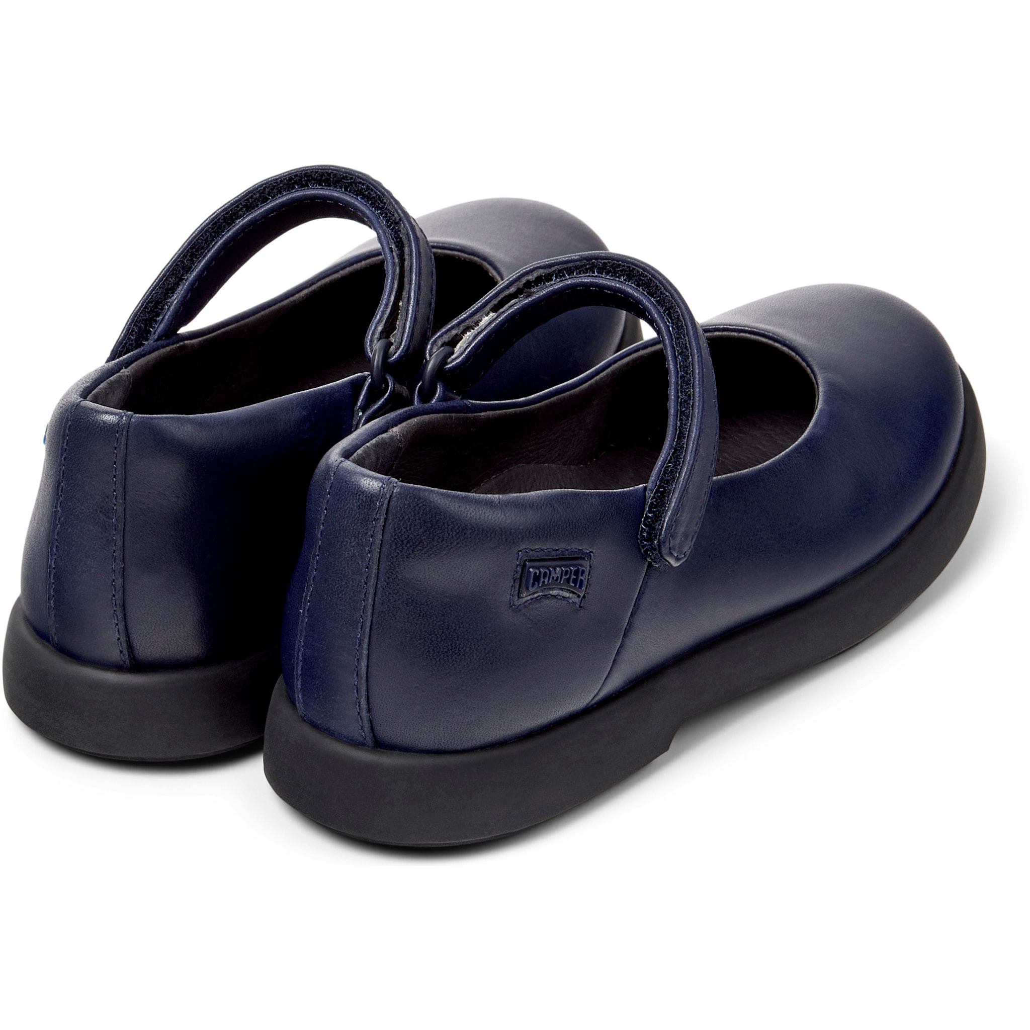 Ballerine - CAMPER Duet - Blu - Pelle liscia