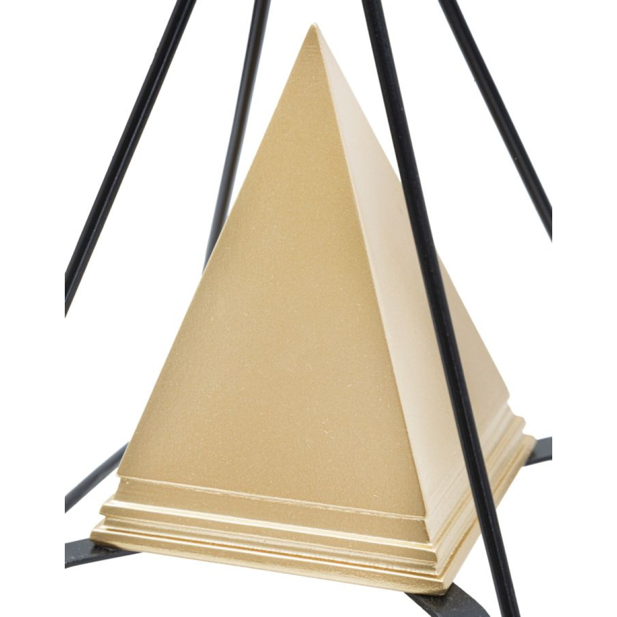 PIRAMIDE GOLD C/FERRO CM 15X15X21