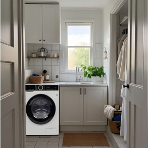 Lave linge séchant hublot ESSENTIELB ELS107-1b - 10/7 kg - 1400 tr/min - Classe D - Moteur induction