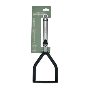 Prensapatatas 28,5x10x6,5 cm pbt, triturador manual resistente expert san ignacio