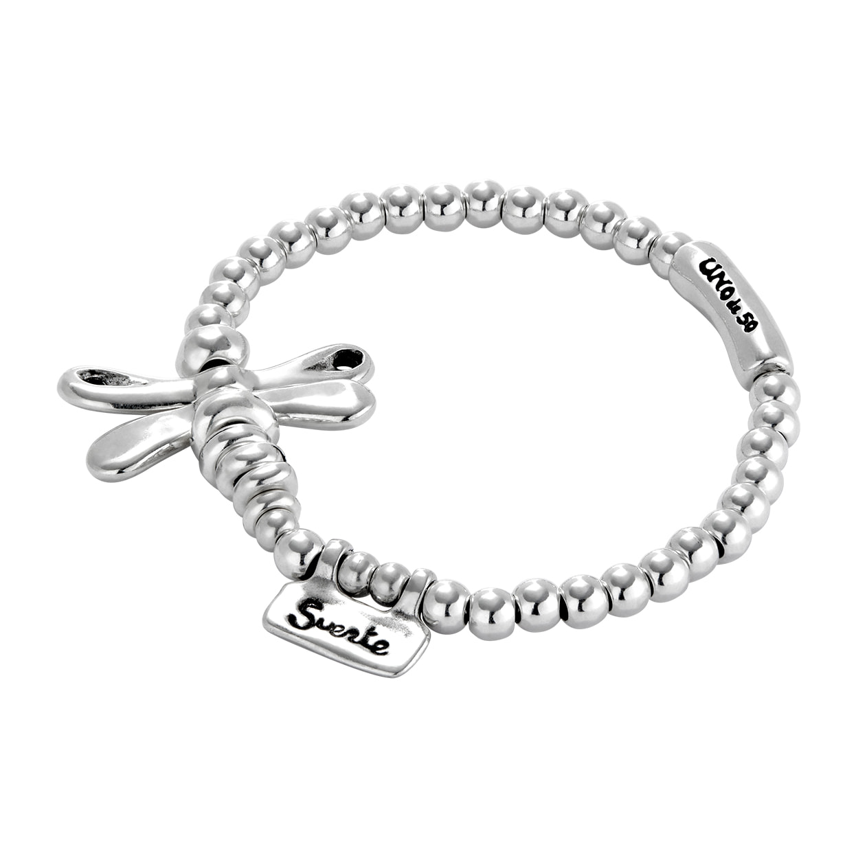 Pulsera SER REBELDE PLATEADO L