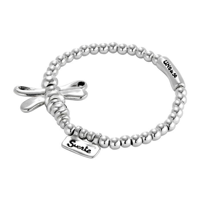 Pulsera SER REBELDE PLATEADO L