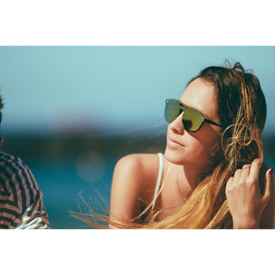Gafas de sol OCEAN MODENA - Carey mate / Planas doradas revo