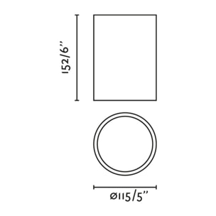 ROL Plafón blanco 30W