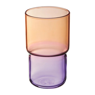 Verre à eau violet/orange 32 cl Candy Mix - Luminarc