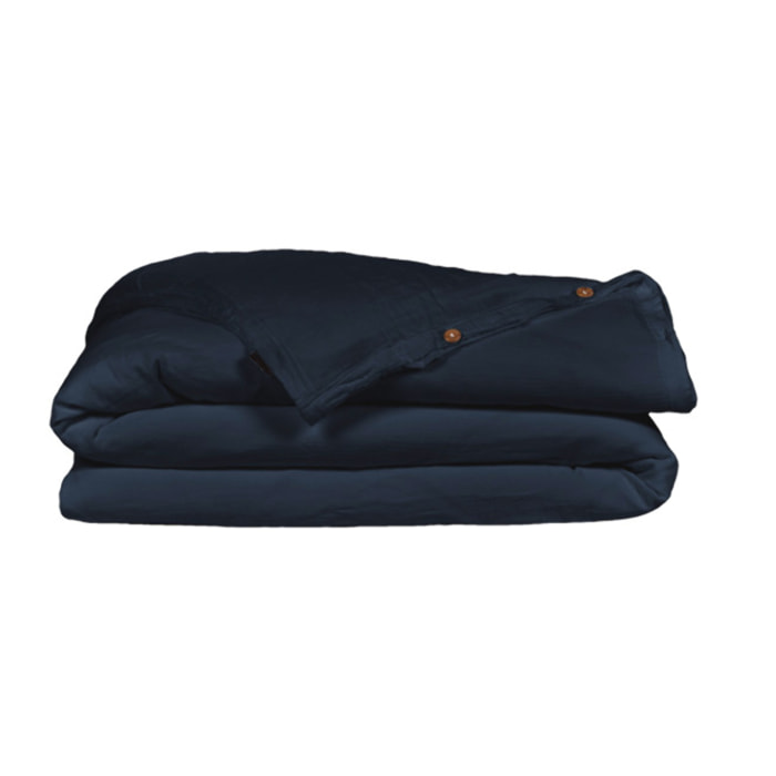 Housse de couette en gaze de coton 240 x 260 cm - GAIA