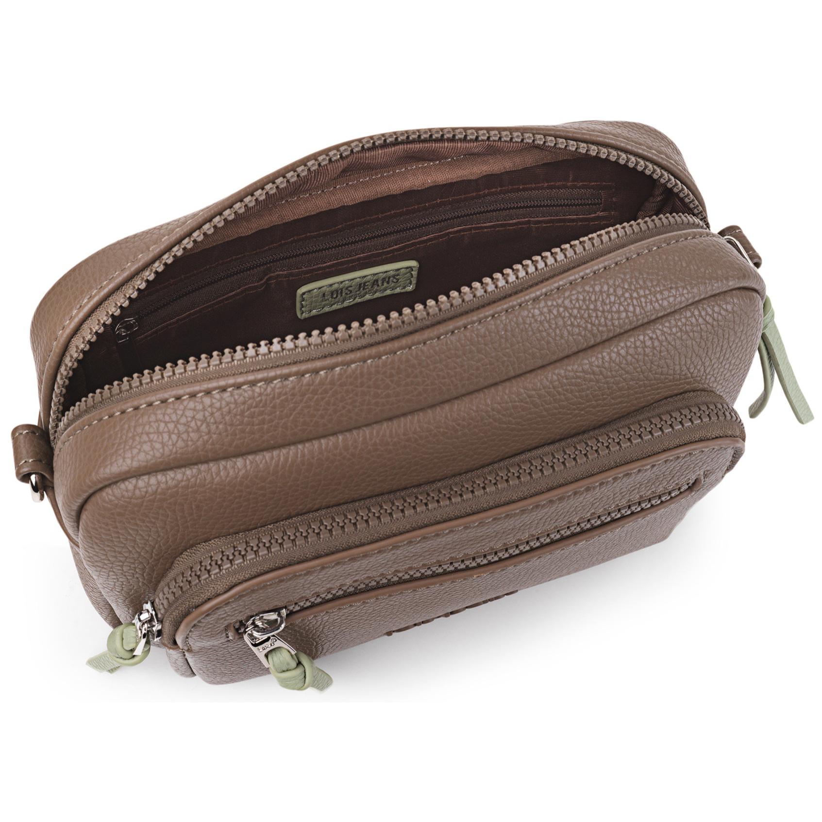 Bolso Bandolera Mujer Sint/Pu Lois Crandell Taupe