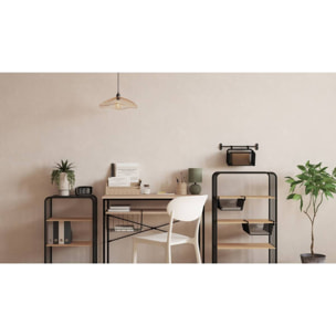 Etagère suspendue Spacy noir