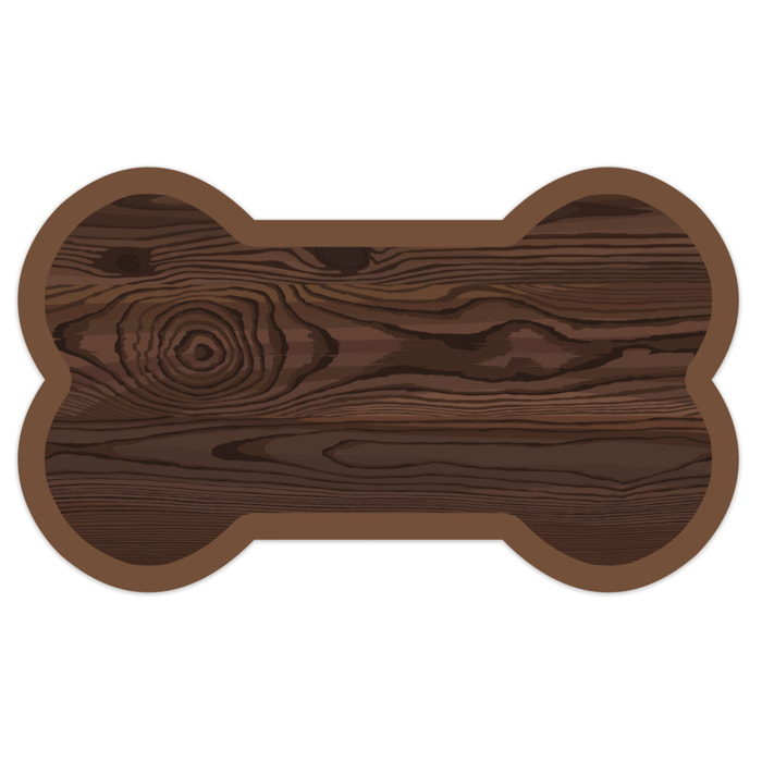 Alfombra de vinilo mascotas CERAMIKO, Bone 30x50 cm