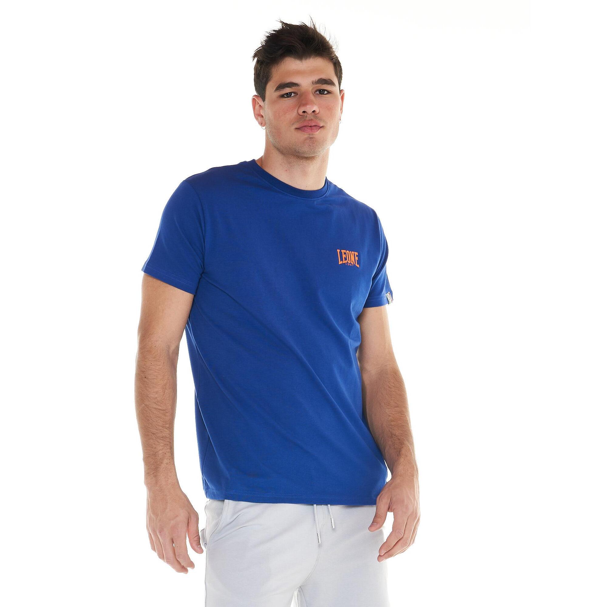 Camiseta básica de manga corta para hombre con logo pequeño