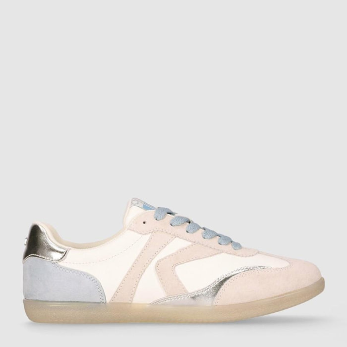 Deportivos de Piel - Jeans - Tacón: 1 cm
