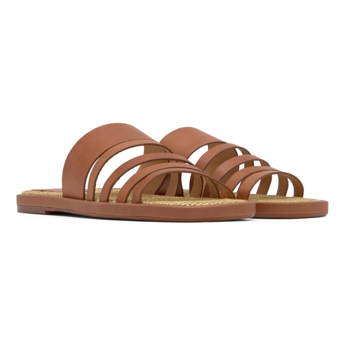 Sandalia plana slip-on Paloma 2cm