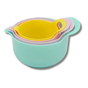 Set de 4 bols à mélanger gigogne Zenker