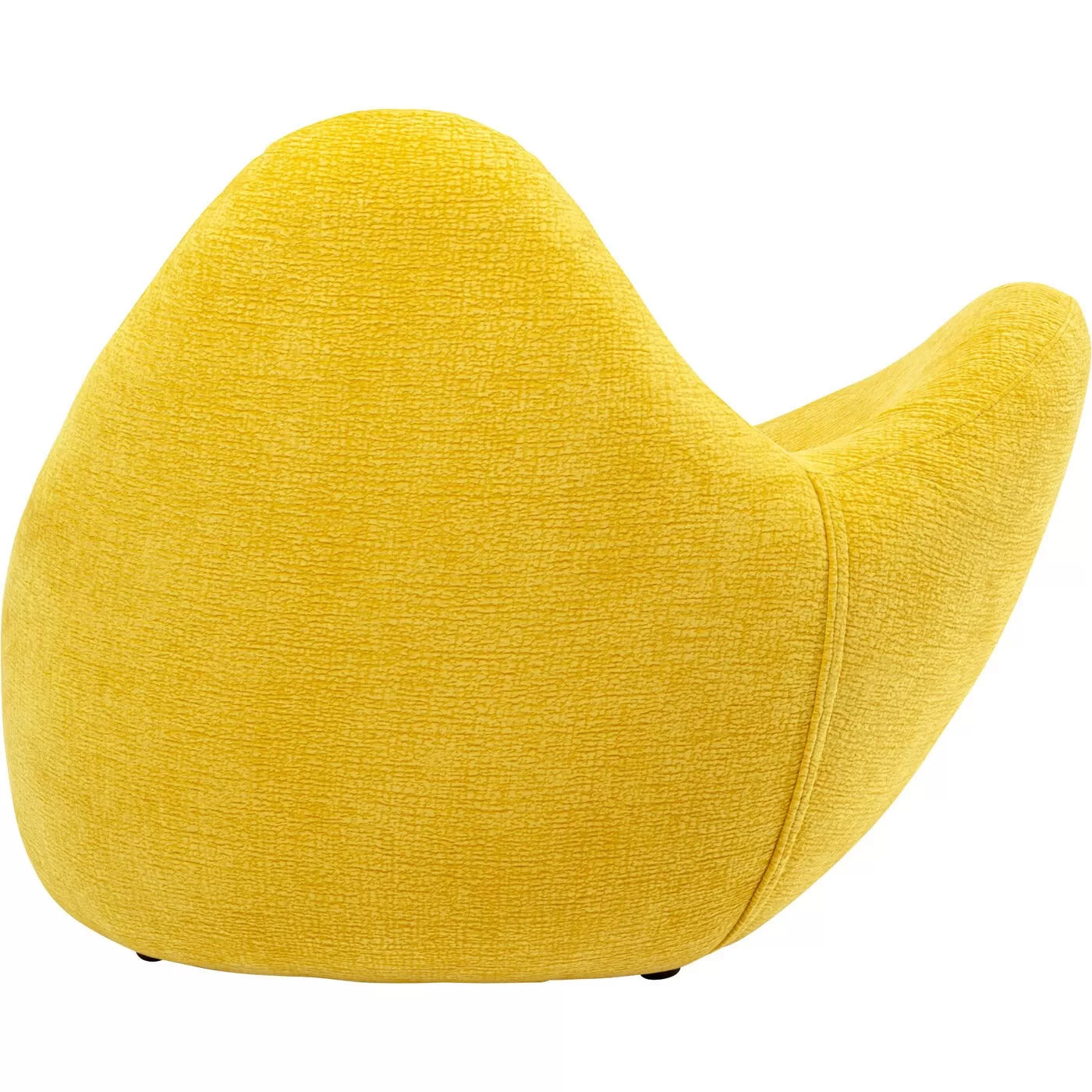 Fauteuil Glow Wave jaune Kare Design