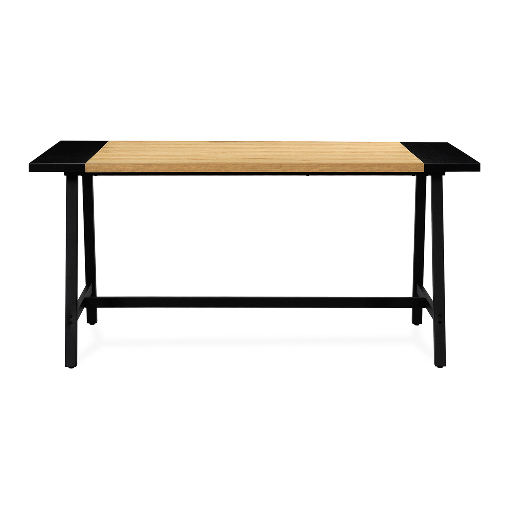 Mesa de comedor Caracas efecto Roble, 160 cm