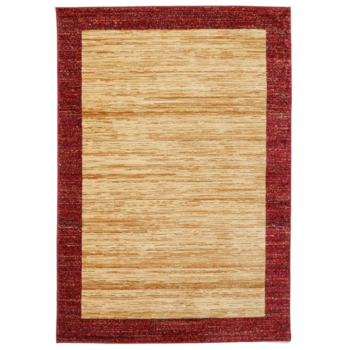 Tapis salon et chambre tissé motif simple TECU