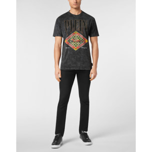 PHILIPP PLEIN T-Shirt Round Neck D AZUR